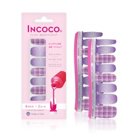 Pansy Picnic Incoco Nail Sticker, Self Nail Sticker, Nail Sticker, Foot Nail, Pedicure, Nail Design, Time-saving Nail