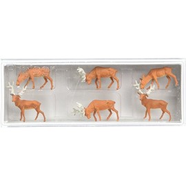 Preiser 79179 Stags (6) Figure Set