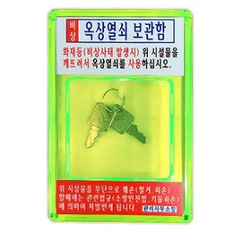 Acrylic Emergency Rooftop Key Storage Case