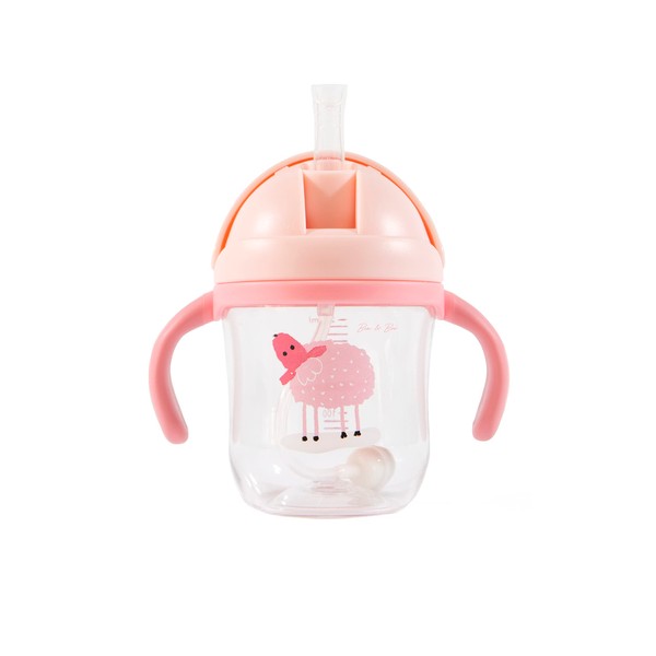Ben & Boo | Baby Sippy Cup 6+ Months | Baby Sippy Cup 12+ Months | Weighted Straw | Non Spill Toddler Sippy Cup | Baby Water Bottle | Trainer Cup with Handles | Leakproof | Dishwasher Safe | 220ml