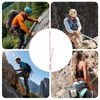 Climbing Rope,Prusik Loops Rappelling Rope - Wear Resistant Rescue Protection