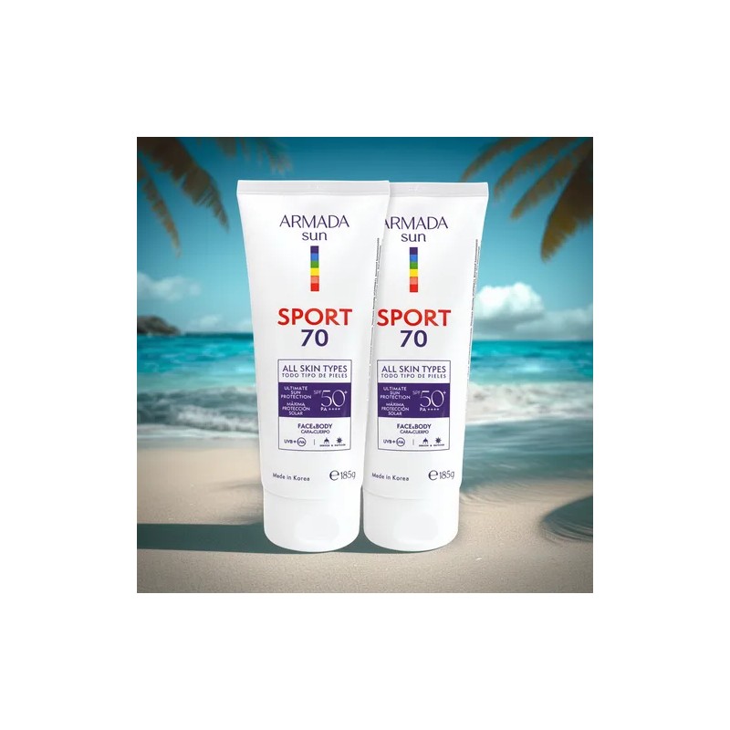Set Duo Armada 70 Sport - Protector Solar Extremo