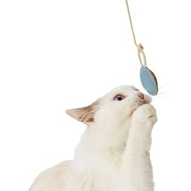 Petio Cat Toy Necoco Leather Cat Balls Set of 2