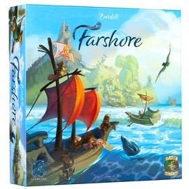 Everdell Farshore Collector’s Edition Board Game | Standalone Strategy Game | 1 to 4 Player Seafaring Adventure in The World of Everdell | Deluxe Components | Age 10+ | Cozy Fantasy Tabletop Game