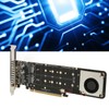 M.2 NVMe SSD Adapter Card Double Side LED Indicator High