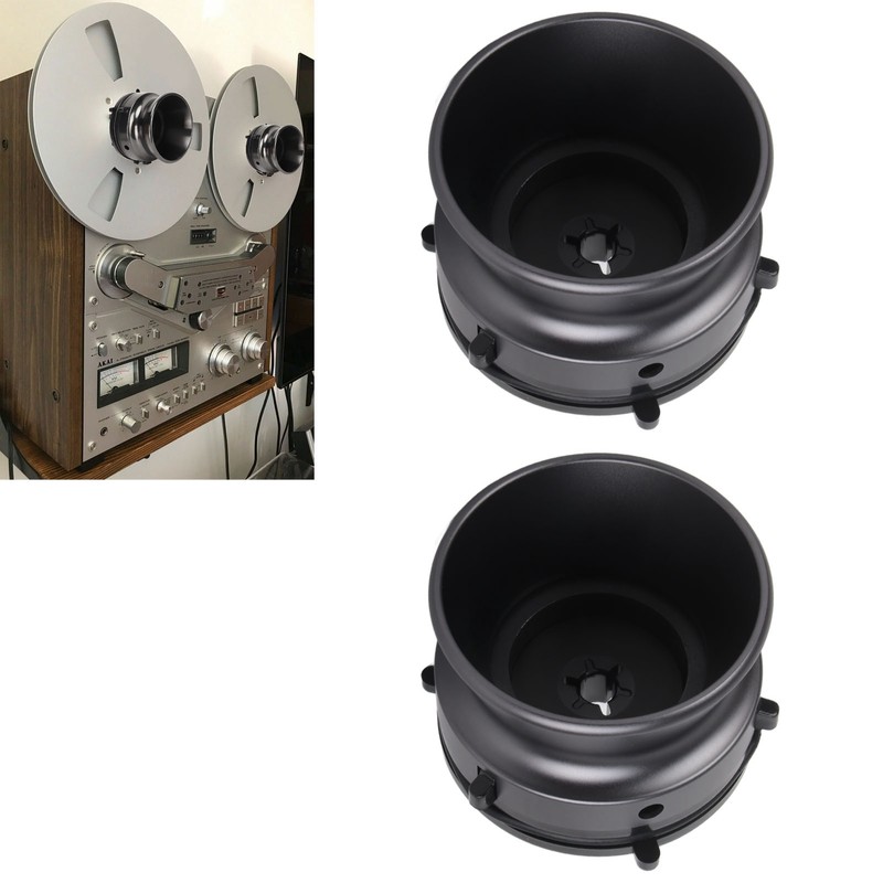 1 Pair NAB Hub Adapters Professional Aluminium Alloy 10 Inch