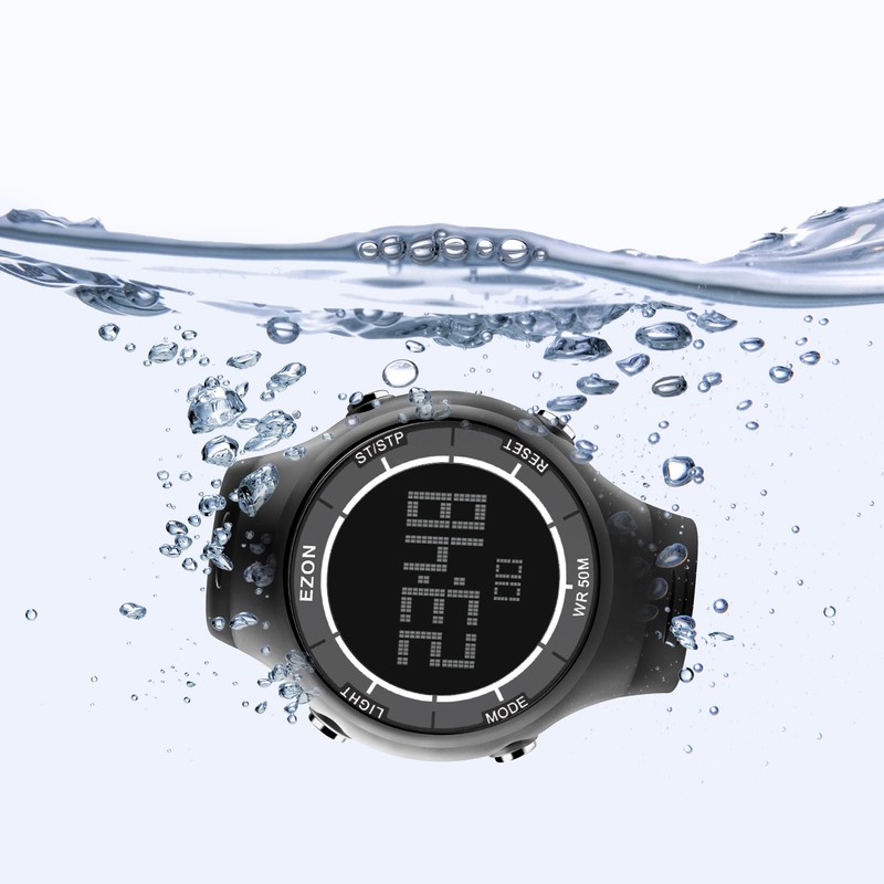 EZON L008C01 Running Watch Sport Watch IP67 Waterproof Dustproof Large