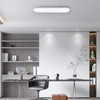 Ganeed 27.6 Inch LED Ceiling Light,Full Spectrum Linear Ceiling Lamps,6500K