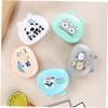 Gadpiparty Ear Wired Earbuds with Microphone Control Adorable Design for