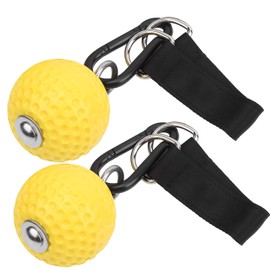 Wakects Pull Up Handles, Ball, Arm Strength Training Device with Spherical Grooves, Lightweight and Compact, Easy to Carry, Durable Material for Fitness