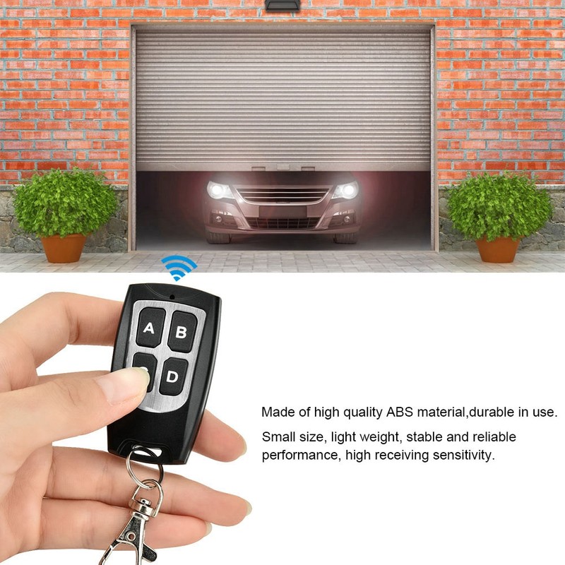 Learning Code Wireless Controller with 4-Button RF 1 Module 2