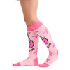 Cherokee Printsupport Women 12 & 10-15 mmHg Support Socks, Plus,