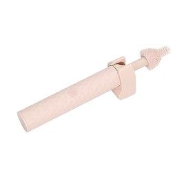 Cepillo para biberones, cepillo eléctrico para biberones, cepillo impermeable para pezones, cepillo para pajitas de silicona giratorio de 2 velocidades para mamás primerizas