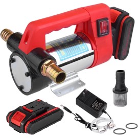 Unbranded 12GPM Diesel Transfer Pump, Cordless Battery Powered Fuel Transfer Pump