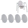 4pcs Elder Shower Chair Replacement Feet Large Suction Cups Rubber