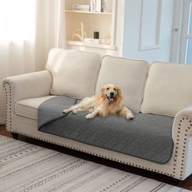 Ameritex Sofa Cover Waterproof for Seats Couch Cover for Dogs Pet Couch Cover Velvet for Chair Loveseat Sofa Machine Washable