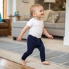 JARMAKO Baby Boys Cotton Pants, 3-Pack Infant Leggings, Moonlight Navy,
