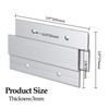 Zorfeter Z Hanger French Cleat Hanger 4 Inch - Mirror,