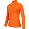 QAQ-COSPLAY Womens Velma Costume Adult - Orange Turtleneck Top, Skirt,