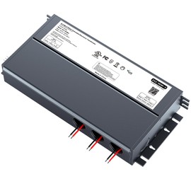 Dimmable LED Driver 288W 24V for Lutron & Leviton Dimmer, Triac/ELV/MLV AC to DC Power Supply Transformer for LED Strip Light Dimmable, Constant Voltage Projects, UL&FCC-Listed, Class 2