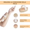 Voarge Dry Brush, Body Brush, Exfoliating Brush, Bristle Bath Brush,