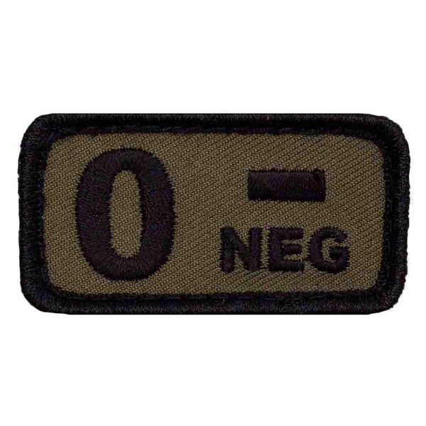 Café Viereck ® German Army Blood Group Patch Embroidered with
