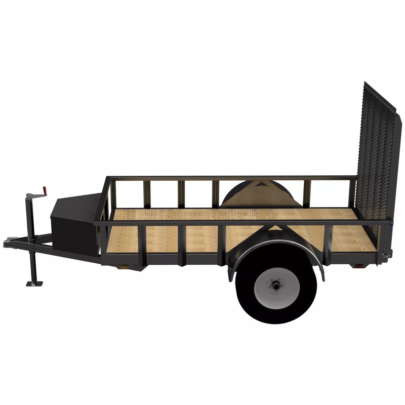 Johnson Trailer Parts 4′ x 8′ Utility Trailer Plans –