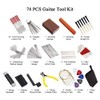 74 PCS Guitar Tool Kit with Carry Bag, Repair Maintenance