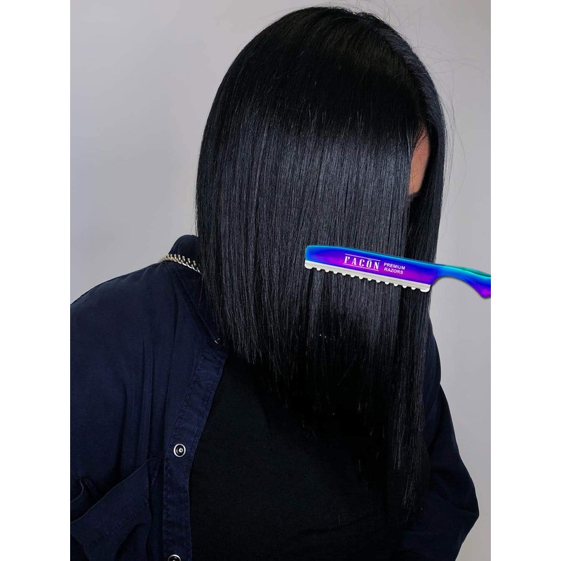 Facón Professional Hair Styling Thinning Texturizing Cutting Feather Razor +