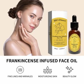 HuaQing 90 ML Frankincense Resin Oil for Face,Castor and Jojoba Oils Anti-Aging Facial Moisturizer Cold Pressed Serum.(3 Pcs)
