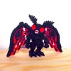 Fully Articulated Mothman Flexible Toy | Posable Horror Figure |