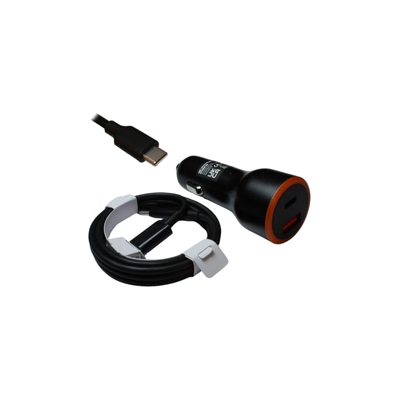 Power4Laptops Laptop Car Charger Compatible with Lenovo Yoga Slim 7