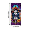 Dia de los Muertos Cubierta de puerta decoración de fondo