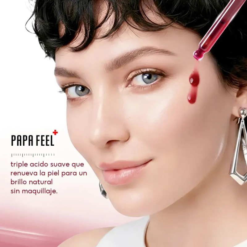 Papa Feel Serum Exfoliante Aha Bha Pha 30ml Con 5