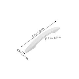 jojofuny 3pcs Commercial Cooler Door Handle Freezer Door Pull Refrigerator Door Handle Replacement for Coolers and Display Cabinets