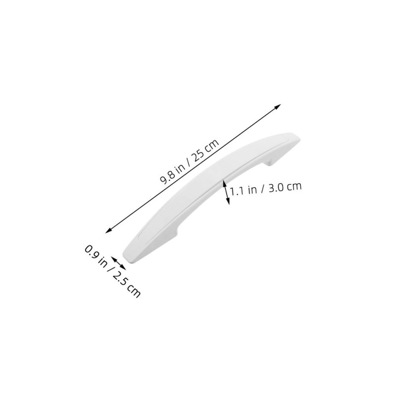 jojofuny 3pcs Commercial Cooler Door Handle Freezer Door Pull Refrigerator