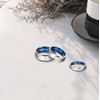 TIGRADE Titanium Rings 4MM 6MM 8MM 10MM Wedding Band in