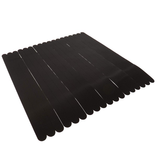 OTOTEC 18x Black Anti Skid Bath Grip Stickers Non Slip Shower Strips Flooring Tape Mat