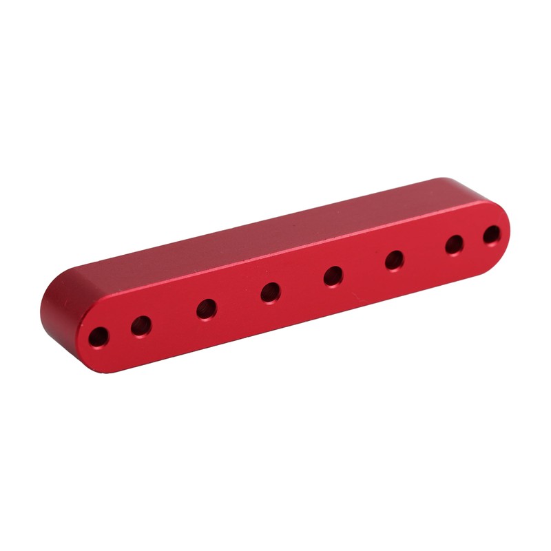 Guyker Aluminum 6-String Ferrule Block for Through-Body Guitars Replacement Part