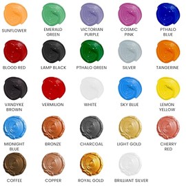 BLUEBIRD Pintura para tela, marrón Vandyke, 8.5 onzas líquidas, permanente para ropa y tapicería de muebles.