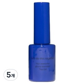 iBIT Tanghulu non-wipe top gel, transparent, 10ml, 5 pcs / 아이빛 탕후루 논와이프 탑젤, 투명, 10ml, 5개