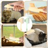 Cat Brush, Pack of 2 Self-Cleaning Pet Brushes, Self-Cleaning Flea