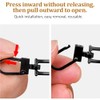 Spare Zipper Pull, Metal Zipper Tabs, 12 Pcs Replacement Zippers