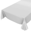 Oilcloth Tablecloth Oilcloth Washable Tablecloth Plain Gloss Plain Light Grey