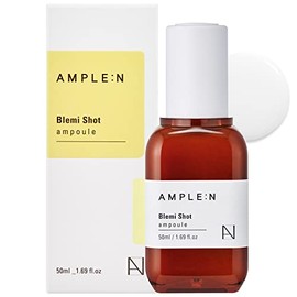 CORÉANA AMPLE:N Blemi Shot Serum – Suero corrector y eliminador de manchas oscuras de 7 días para el rostro – Para una apariencia más brillante – Disminuye las manchas oscuras y reafirma visiblement