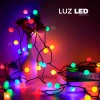 Maíz Serie Focos Bombilla Luces Led Navidad Decorativa Multicolor