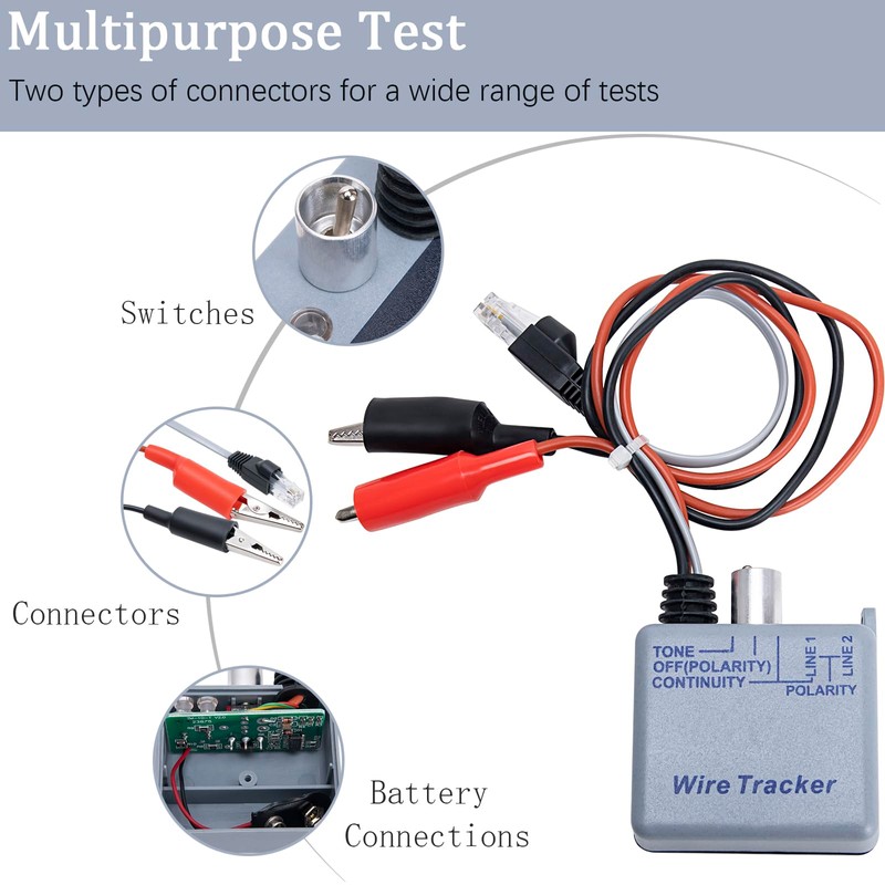 Tone Generator and Probe Kit, Toner Electrical Tool, Tone Generator