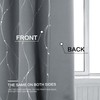 BUHUA Blackout Curtains for Bedroom 2 Panels Set, Grommet Thermal