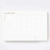 Bliss Collections Monthly Planning Pad, To Do List Notebook -