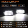 FetonAuto Mirror Light LED Puddle Light Assembly for 2007-2014 Chevy